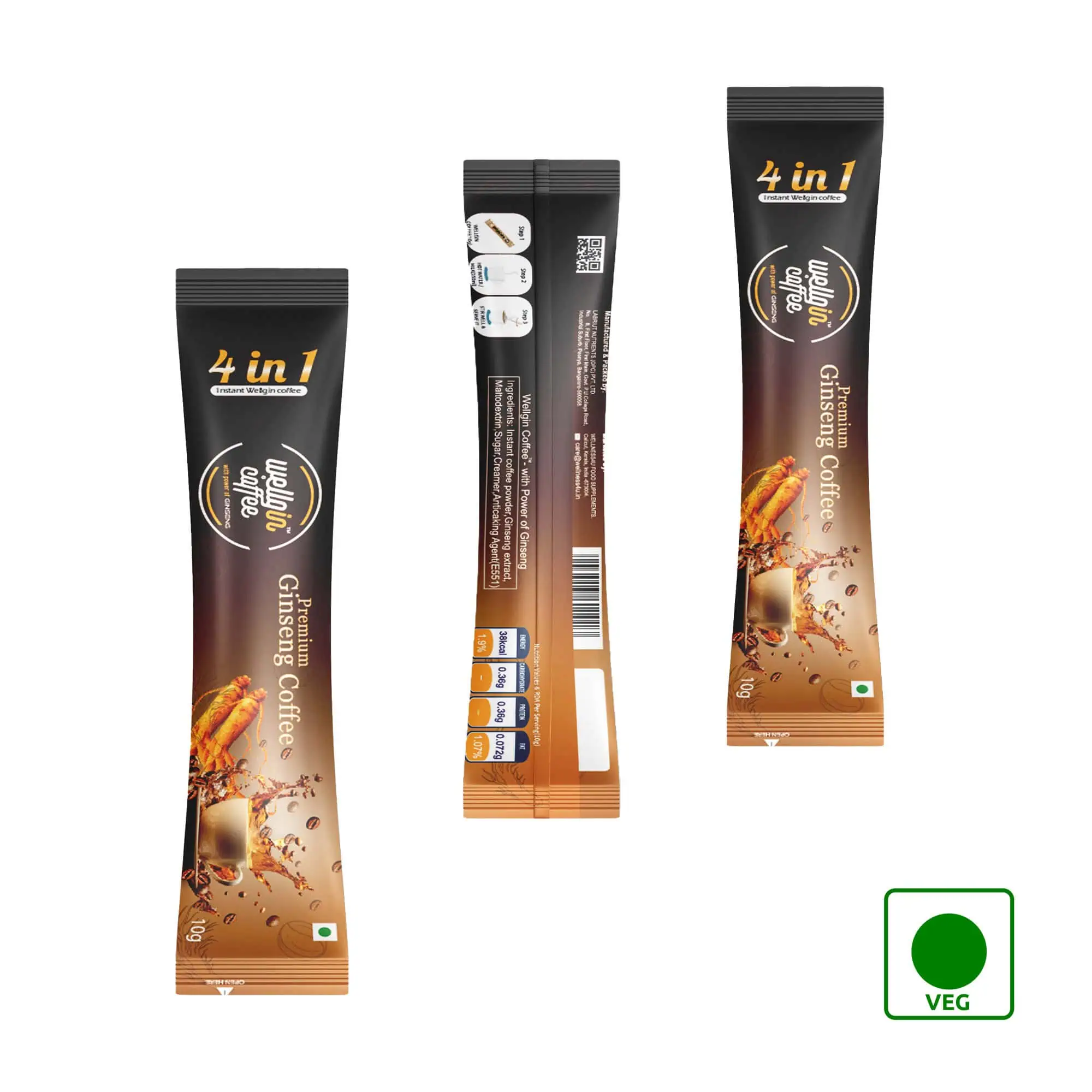 wellgin coffee sachet image