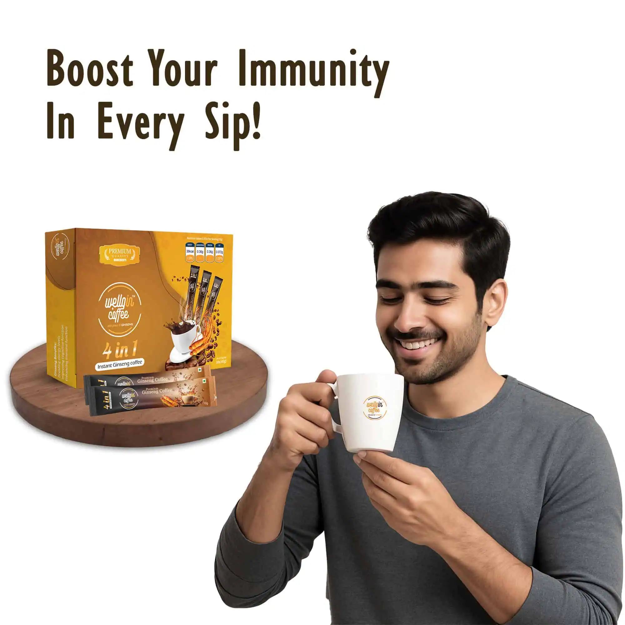 wellgin Coffee life style image