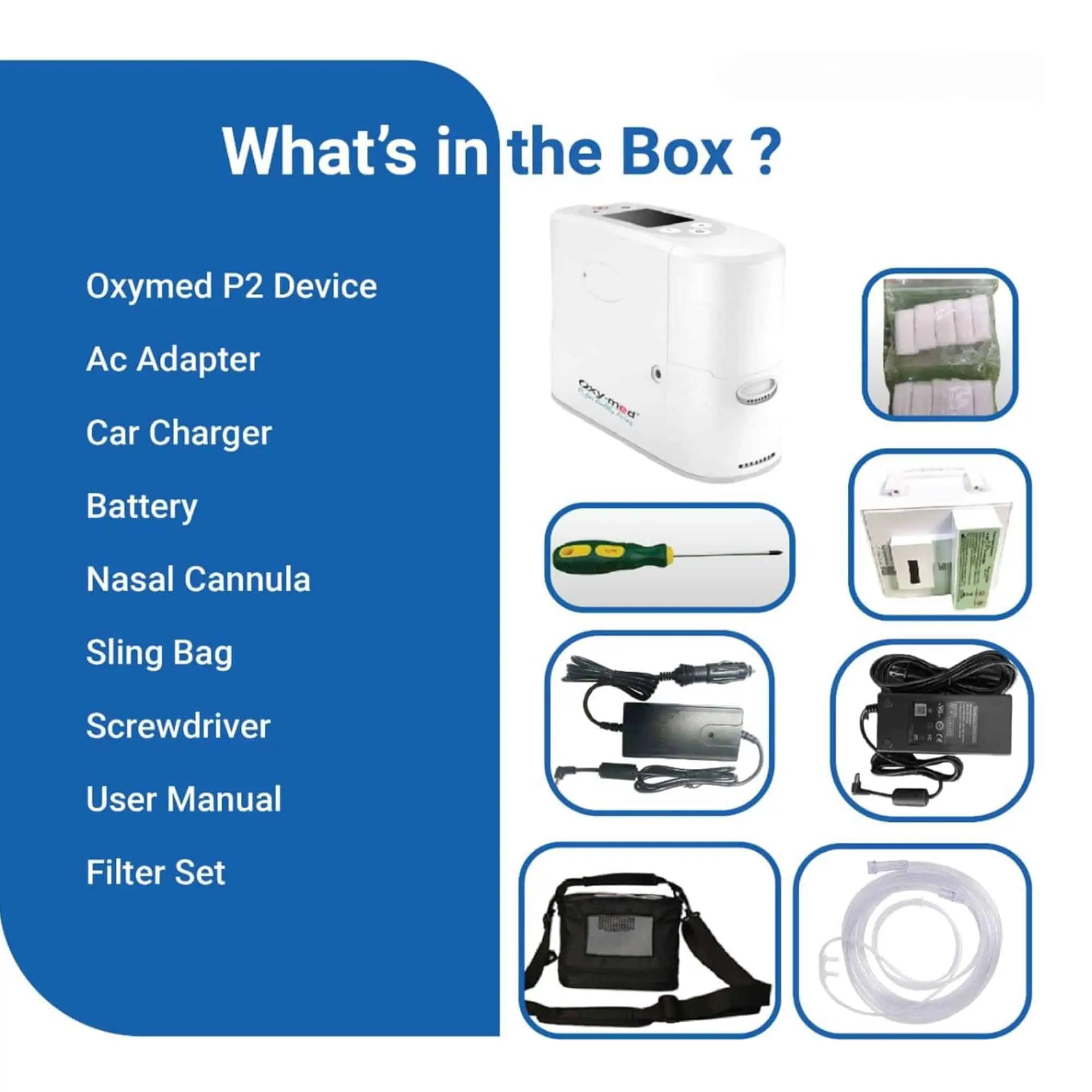 Oxy-Med P2 Portable Oxygen Concentrator - Image 5